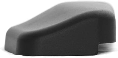 Peterbilt 325–389 Bottom - Mount Mirror Arm Bracket Plate – Black Aluminum (LH Driver) - RoadWest Truck Parts - B09XDVCP6R - High Soar