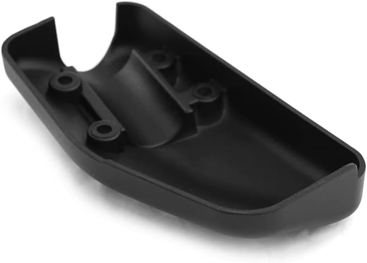 Peterbilt 325–389 Bottom - Mount Mirror Arm Bracket Plate – Black Aluminum (LH Driver) - RoadWest Truck Parts - B09XDVCP6R - High Soar