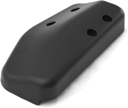 Peterbilt 325–389 Bottom - Mount Mirror Arm Bracket Plate – Black Aluminum (LH Driver) - RoadWest Truck Parts - B09XDVCP6R - High Soar