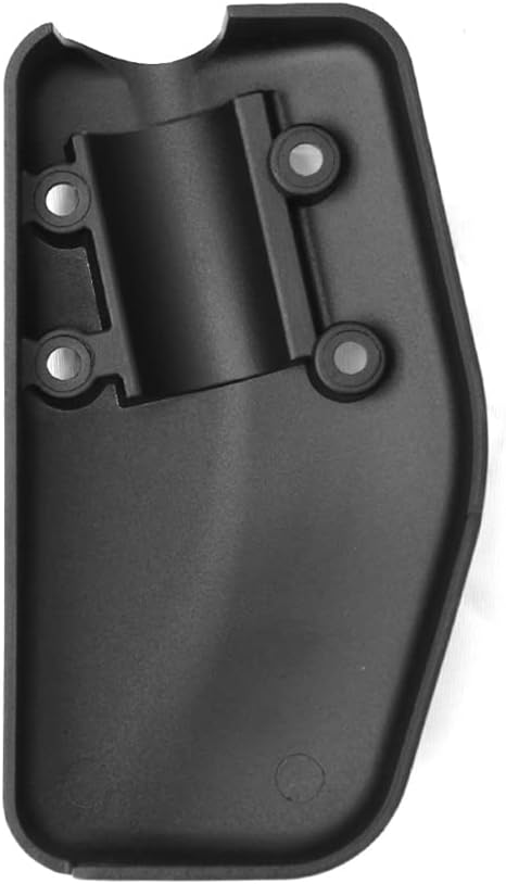 Peterbilt 325–389 Bottom - Mount Mirror Arm Bracket Plate – Black Aluminum (LH Driver) - RoadWest Truck Parts - B09XDVCP6R - High Soar