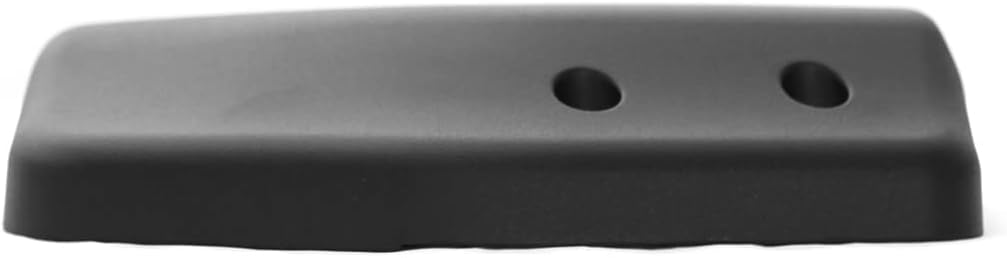 Peterbilt 325–389 Bottom - Mount Mirror Arm Bracket Plate – Black Aluminum (LH Driver) - RoadWest Truck Parts - B09XDVCP6R - High Soar