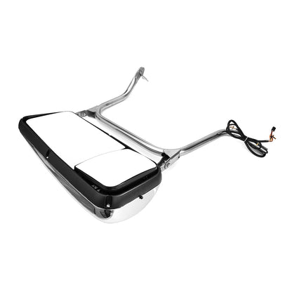 Peterbilt 325–389 Door Mirror Assembly – Chrome Heated Power (LH Driver) - RoadWest Truck Parts - MZ-3901-L - High Soar