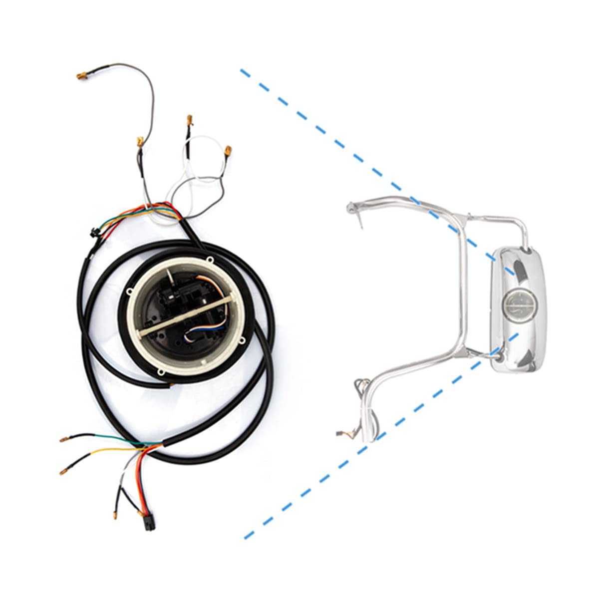 Peterbilt 325–389 Power Mirror Motor (Power Mirrors Only) – Driver/Left - RoadWest Truck Parts - B09WQXXY31 - High Soar