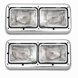 Peterbilt 359/362/378/379 Halogen Headlights Pair – DOT Approved - RoadWest Truck Parts - MZ-3350 - High Soar
