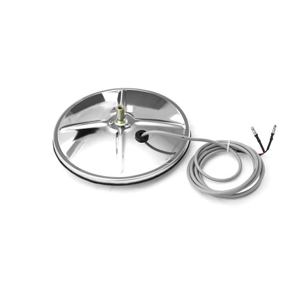 Peterbilt 365–389 Heated Convex Round Mirror – Stainless Steel (Universal Side Mirror) - RoadWest Truck Parts - B09TK58M4V - High Soar