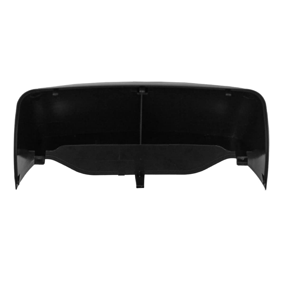 Peterbilt 579/587 Hood Mirror Covers Pair (2010–2021) – Chrome / Black - RoadWest Truck Parts - MZ-6819-04B-LR - High Soar