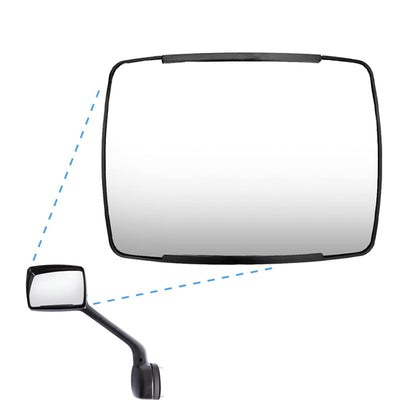 Peterbilt 579/587 Hood Mirror Glass – Convex R320 (Front) (Left/Right) - RoadWest Truck Parts - B09WQPNNKK - High Soar