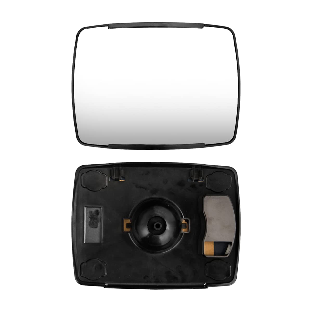 Peterbilt 579/587 Hood Mirror Glass – Convex R320 (Front) (Left/Right) - RoadWest Truck Parts - B09WQPNNKK - High Soar