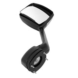 Peterbilt 579/587 Hood Mirror w/ Arm – Black (2010–2017) - RoadWest Truck Parts - B09H5KWVJ5 - High Soar