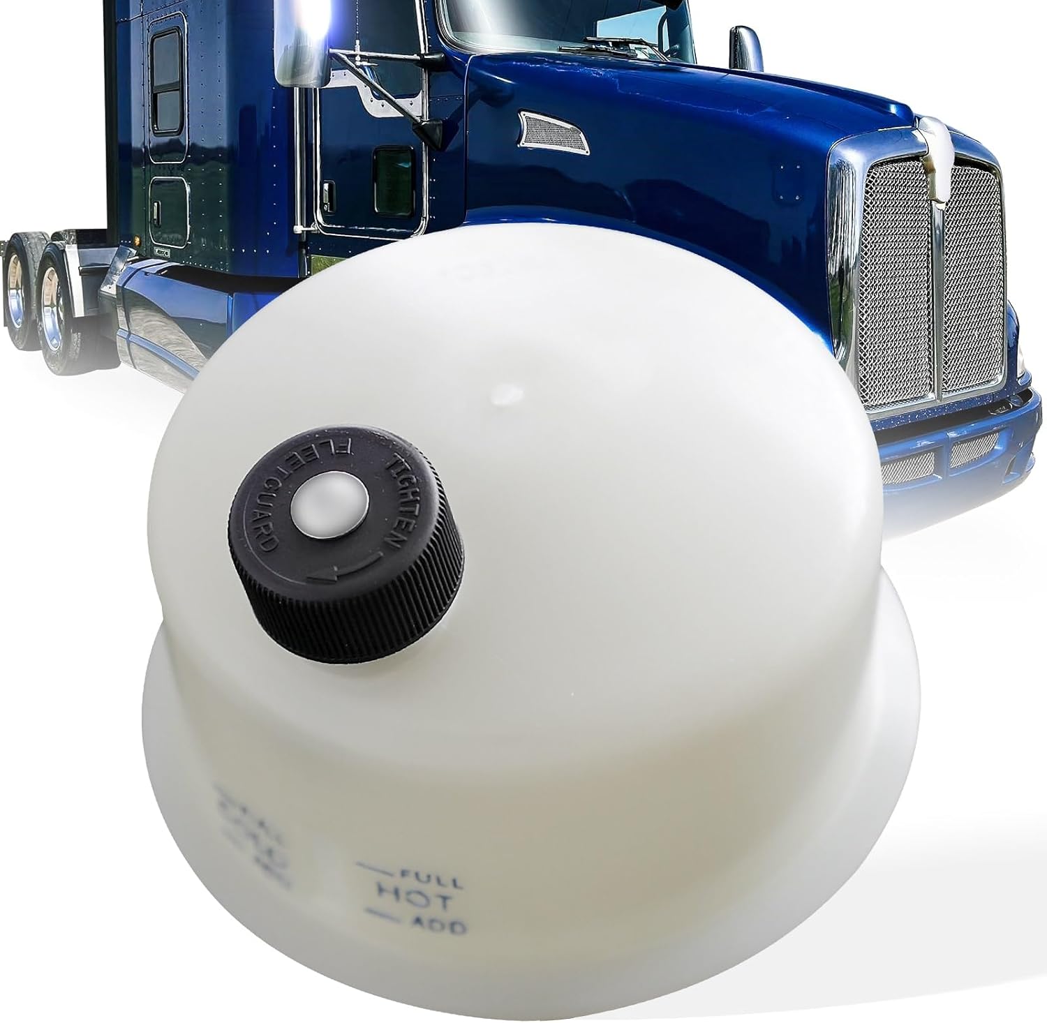 Peterbilt Power Steering Reservoir – Replaces 3953866S / Q760236 / Q761939 - RoadWest Truck Parts - YY-66301U - High Soar