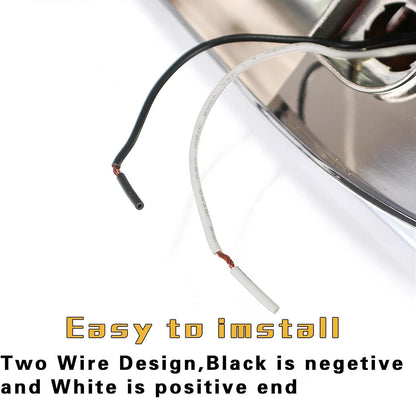 2x 19 LED Amber Torpedo Cab Marker Roof Running Top Light For Peterbilt 220 / 320 / 389 / 567 / 579 / 587