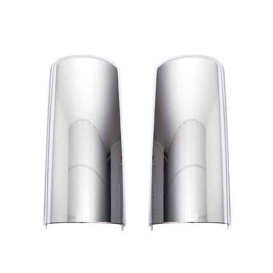 4PCS Chrome Door Mirror & Hood Mirror Cover For 2008-2015 Freightliner Cascadia