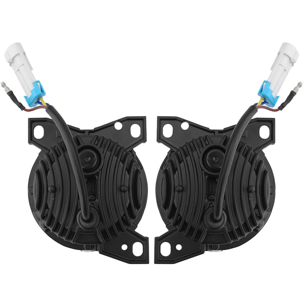 4PCS Full LED Headlights Headlamps & LED Fog Lights For 2008-2015 Kenworth T660