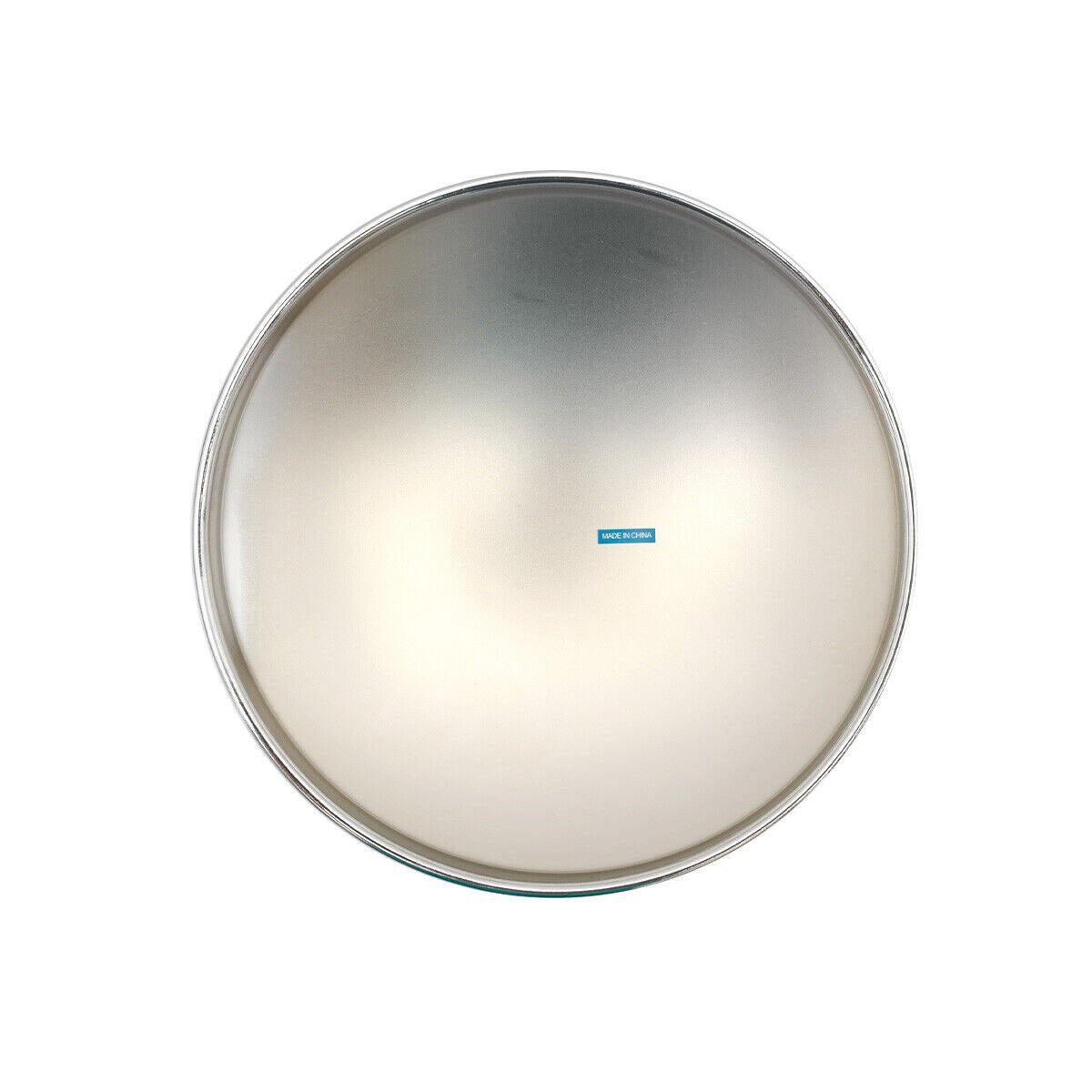 4PCS Chrome 8" Dome Rear Hub Caps Peterbilt Freightliner Kenworth Wheel Covers