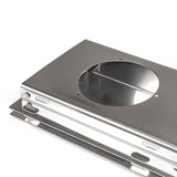 Semi Truck 30" Mud Flap Hanger Rear Bar Pair – Stainless Steel, 2.5" Bolt Spacing – Chrome (2pcs) - RoadWest Truck Parts - B0FSD41ZGW - High Soar