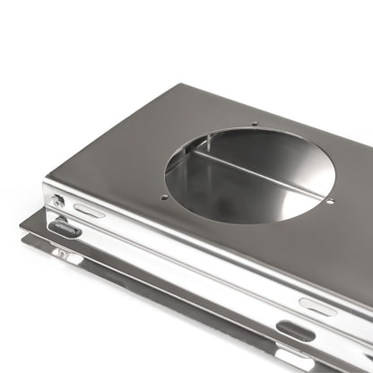 Semi Truck 30" Mud Flap Hanger Rear Bar Pair – Stainless Steel, 2.5" Bolt Spacing – Chrome (2pcs) - RoadWest Truck Parts - B0FSD41ZGW - High Soar