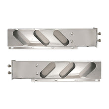 Semi Truck 30" Mud Flap Hanger Rear Bar Pair – Stainless Steel, 2.5" Bolt Spacing – Chrome (2pcs) - RoadWest Truck Parts - B0FSD41ZGW - High Soar