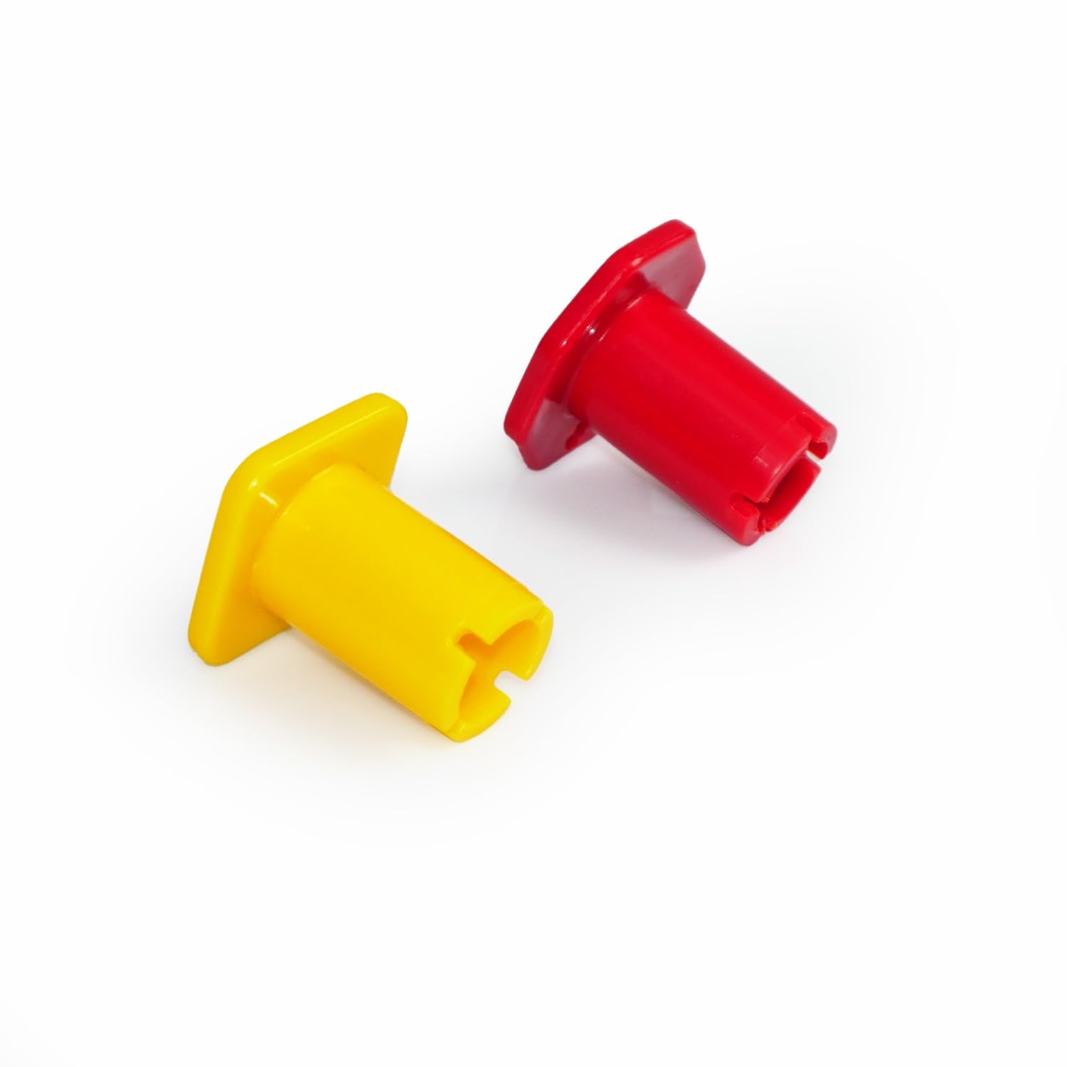 Semi Truck Air Brake Knob Set (Parking + Trailer) – Yellow/Red 5/8" – Replaces Bendix 298818/298817 - RoadWest Truck Parts - B0FYFRVGMG - High Soar