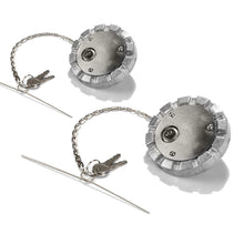 Semi Truck Locking Fuel Cap 3.5" Vented – Aluminum w/ 2 Keys (SNV431089) - RoadWest Truck Parts - B0BYYH4CMZ - High Soar