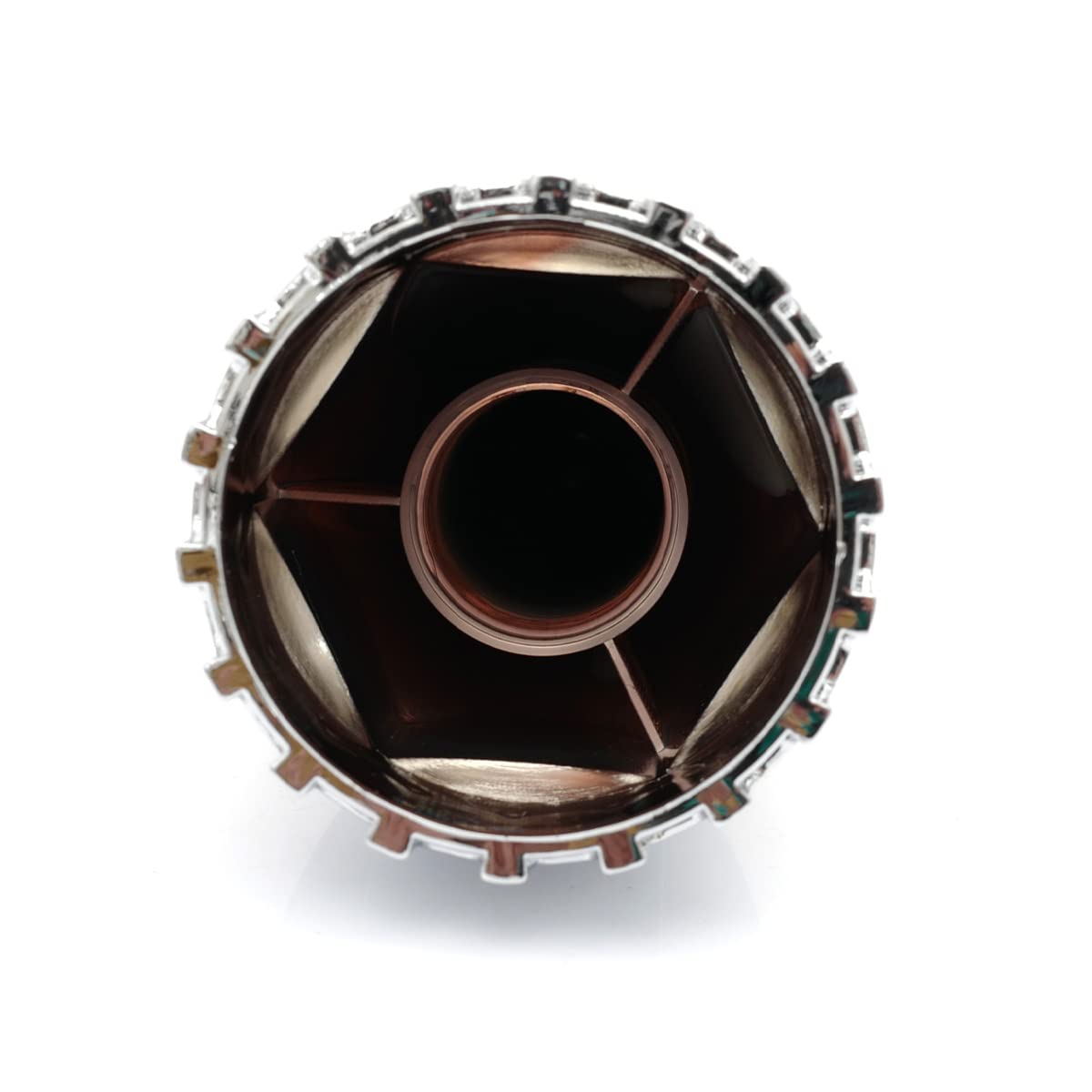 Semi Truck Lug Nut Covers – 33mm Chrome ABS (10 Pack) - RoadWest Truck Parts - B0B254MVMK - High Soar