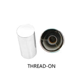 Semi Truck Lug Nut Covers – 33mm Chrome ABS (10 Pack) - RoadWest Truck Parts - B0B254MVMK - High Soar