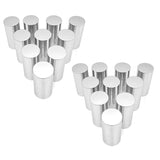 Semi Truck Lug Nut Covers – 33mm Chrome Bullet Style (20pcs Set) - RoadWest Truck Parts - B0CQN6T9RW - RoadWest Truck Parts