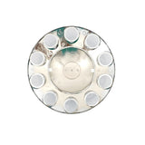 Semi Truck Lug Nut Covers – 33mm Chrome, Screw - On ABS (Set) - RoadWest Truck Parts - B0B2885G8Q - High Soar