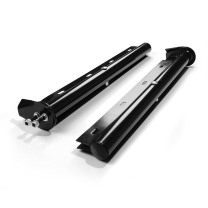 Semi Truck Mud Flap Hanger Pair – 30" Stainless Steel, 2.5" Bolt Spacing (2pcs) - RoadWest Truck Parts - B0FSD1HWWG - High Soar