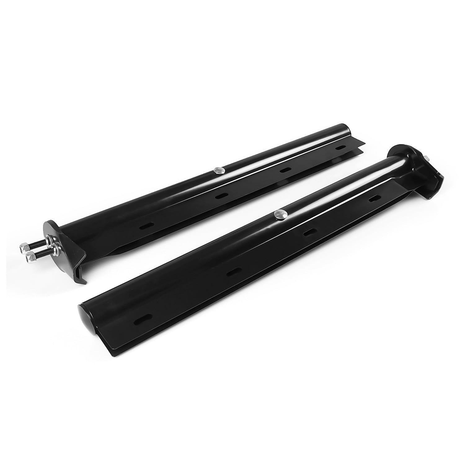 Semi Truck Mud Flap Hanger Pair – 30" Stainless Steel, 2.5" Bolt Spacing (2pcs) - RoadWest Truck Parts - B0FSD1HWWG - High Soar