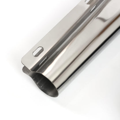 Semi Truck Mud Flap Hanger Pair – 30" Stainless Steel, 2.5" Bolt Spacing (2pcs) - RoadWest Truck Parts - B0FSD1HWWG - High Soar