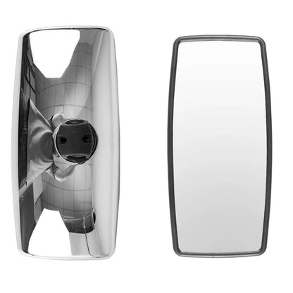 International 4300 Upper Main Door Mirror – Black / Chrome (DuraStar/WorkStar/TranStar/ProStar/LoneStar)