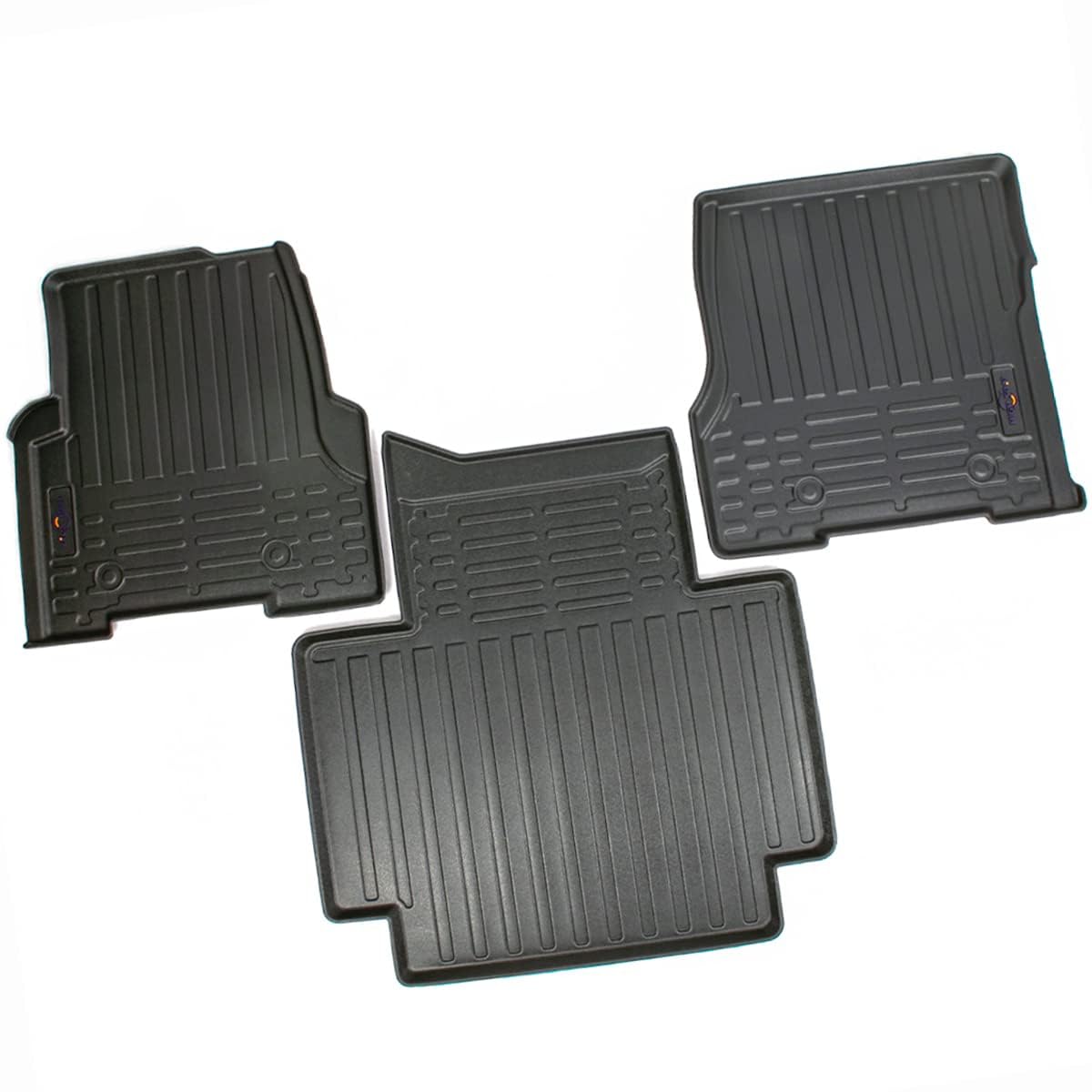 Volvo VNL 300–780 Floor Mats – Custom Fit TPV All - Weather (2004–2018) - RoadWest Truck Parts - B09Z6M1N8J - High Soar