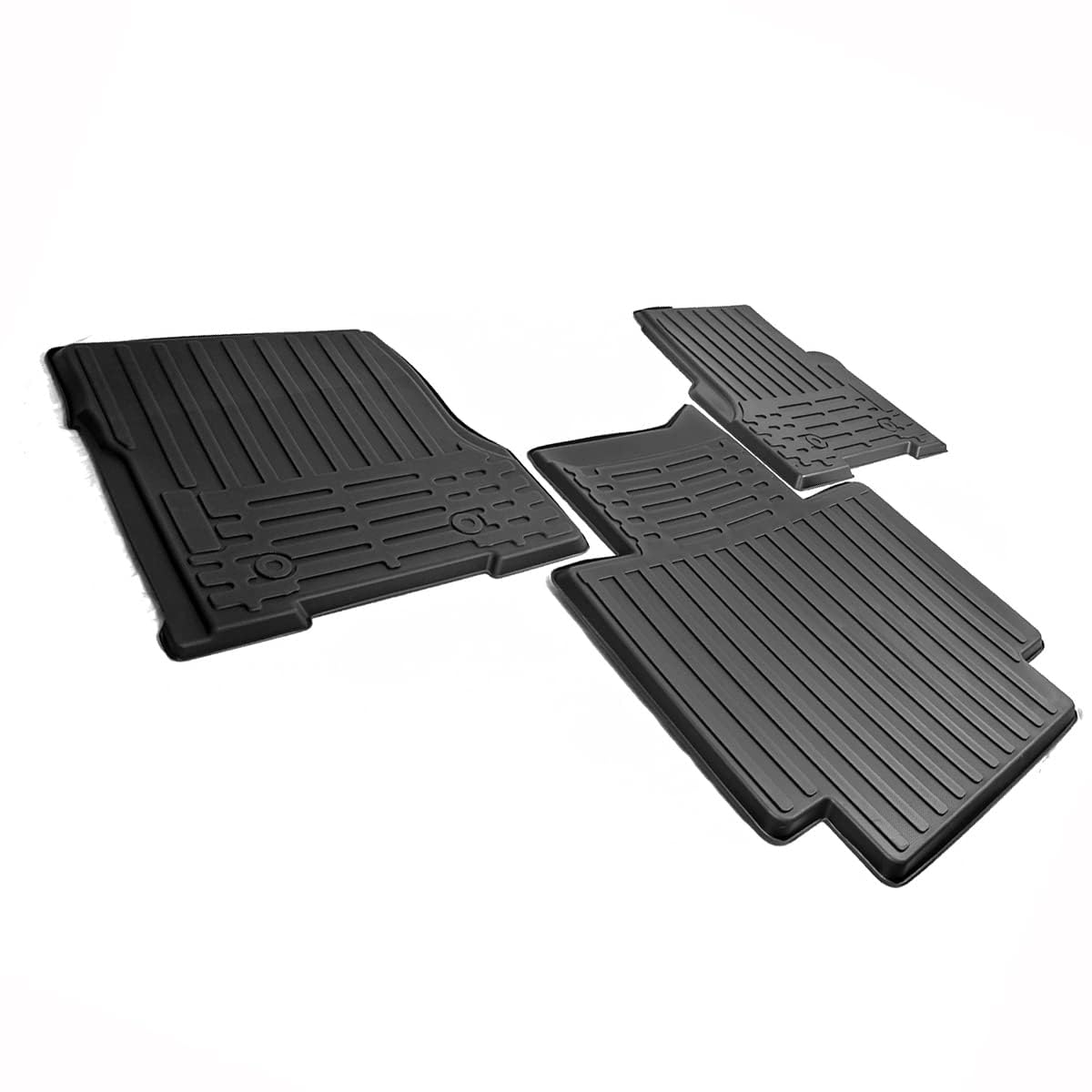 Volvo VNL 300–780 Floor Mats – Custom Fit TPV All - Weather (2004–2018) - RoadWest Truck Parts - B09Z6M1N8J - High Soar