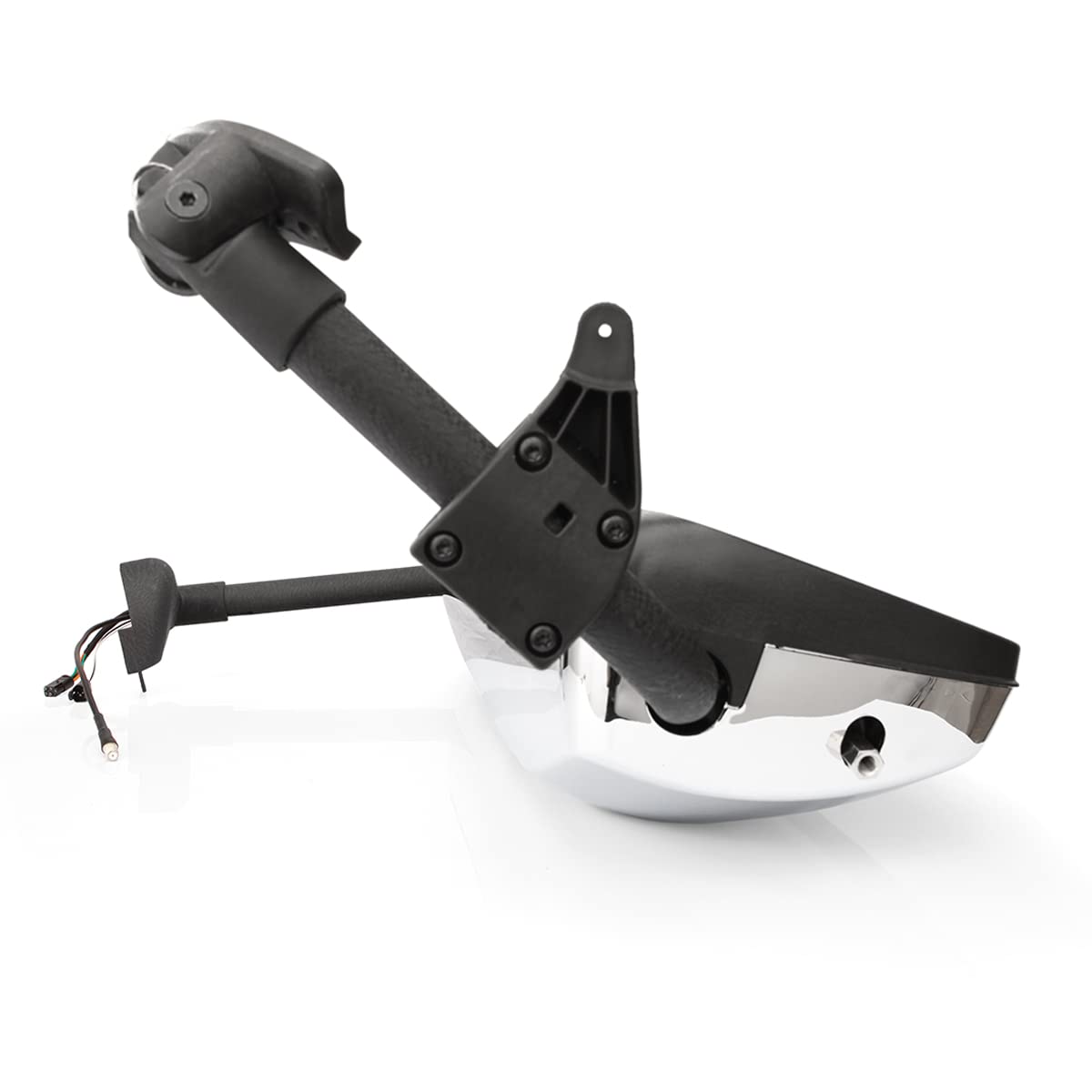 Volvo VNL Door Mirror Assembly – Chrome Heated Power w/ LED Turn Signal (2004–2017) - RoadWest Truck Parts - MZ-7201B-R - High Soar