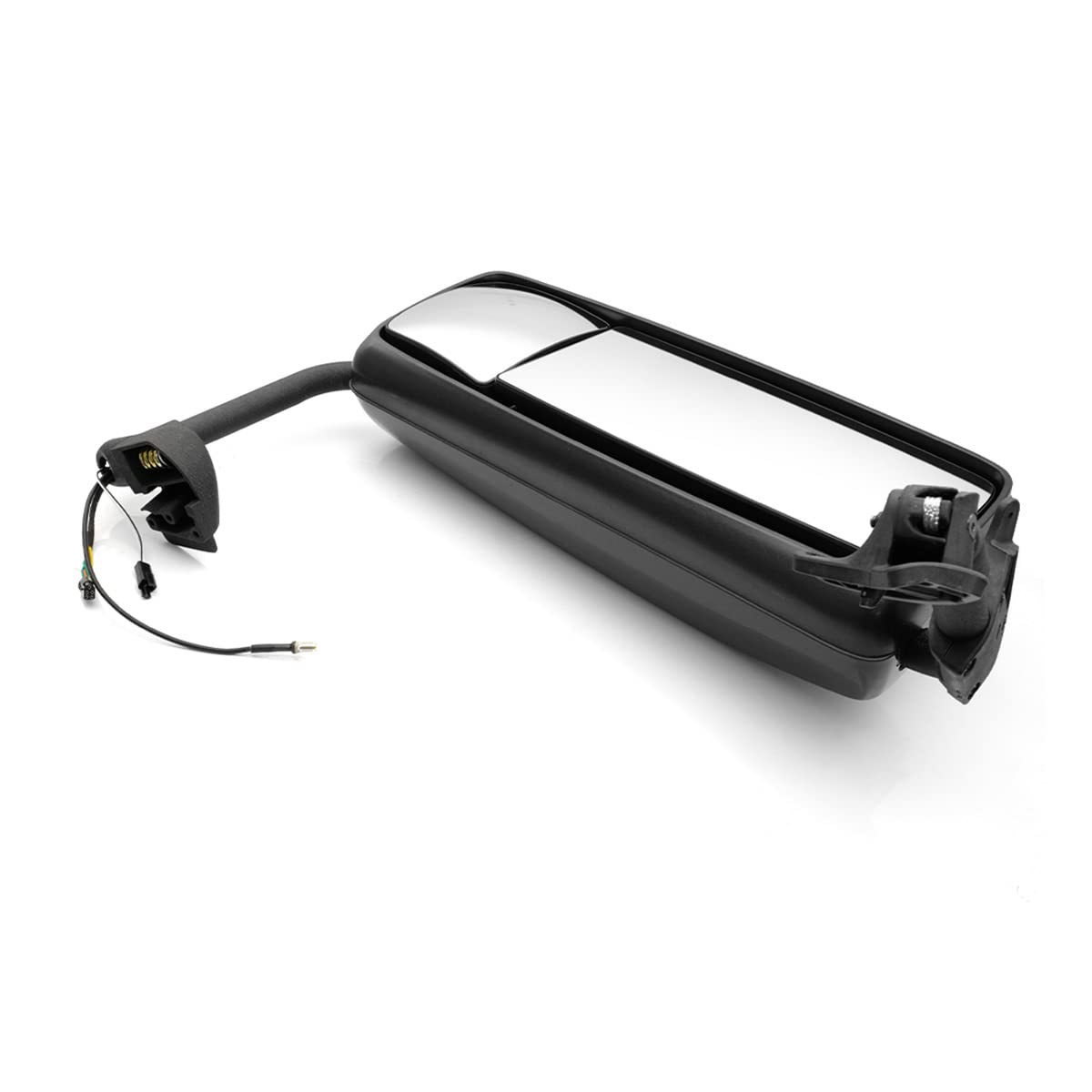 Volvo VNL Door Mirror Assembly – Chrome Heated Power w/ LED Turn Signal (2004–2017) - RoadWest Truck Parts - MZ-7201B-R - High Soar