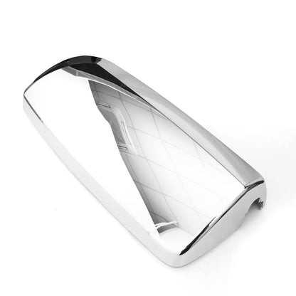 Volvo VNL Door Mirror Cover Set Pair (2004–2017) – Chrome / Black - RoadWest Truck Parts - B08DXR8MJJ - High Soar