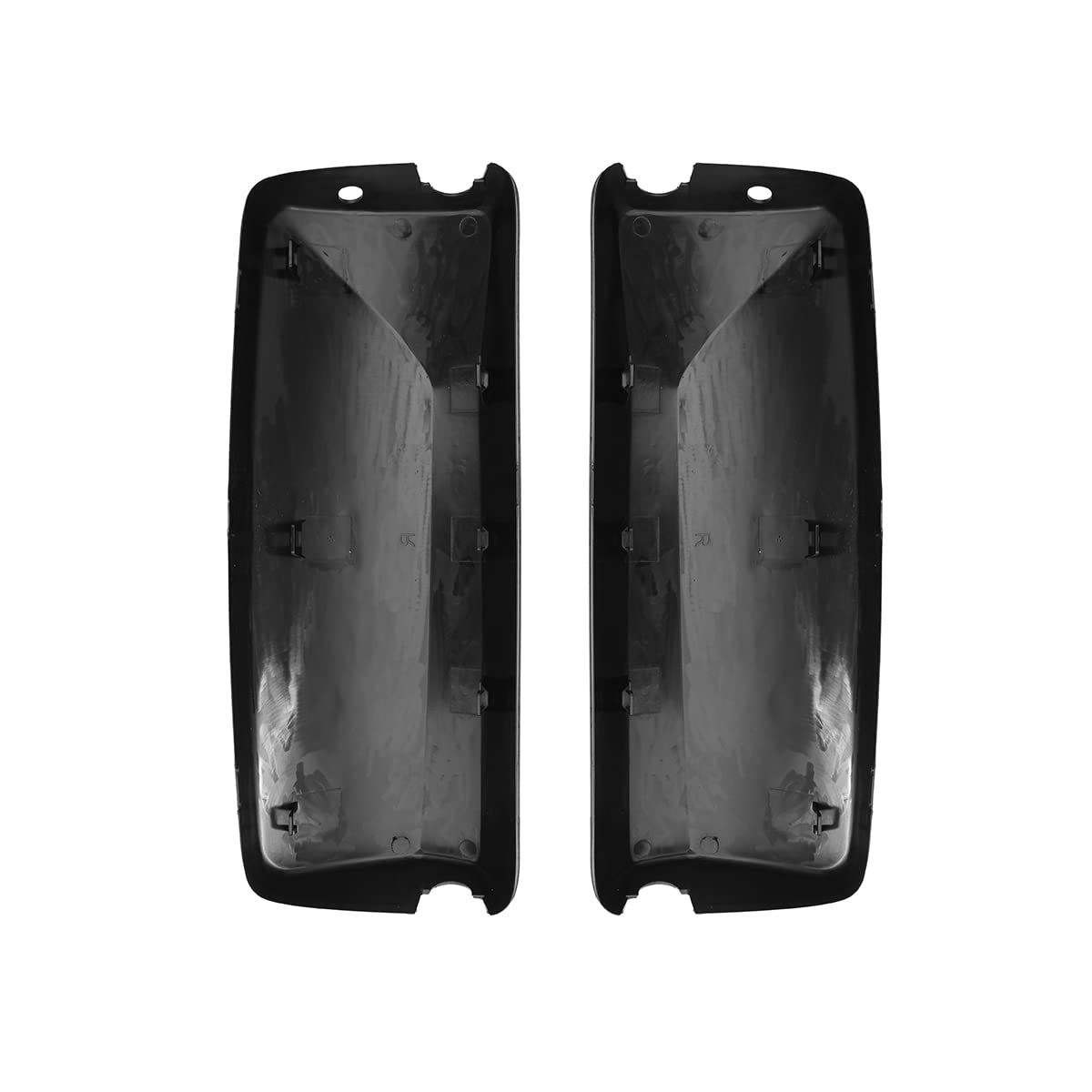 Volvo VNL Door Mirror Cover Set Pair (2004–2017) – Chrome / Black - RoadWest Truck Parts - B08DXR8MJJ - High Soar