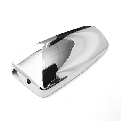 Volvo VNL Door Mirror Cover Set Pair (2004–2017) – Chrome / Black - RoadWest Truck Parts - B08DXR8MJJ - High Soar