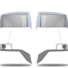 Volvo VNL Hood Mirror Covers Pair (2004–2017) – Chrome (Driver & Passenger) - RoadWest Truck Parts - B0B2HWPXN1 - High Soar