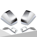 Volvo VNL Hood Mirror Covers Pair (2004–2017) – Chrome (Driver & Passenger) - RoadWest Truck Parts - B0B2HWPXN1 - High Soar