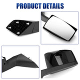 Volvo VNL Hood Mirrors w/ Arms (2004–2014) – Hood Mount - RoadWest Truck Parts - B08DXP21PJ - High Soar