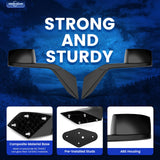 Volvo VNL Hood Mirrors w/ Arms (2004–2014) – Hood Mount - RoadWest Truck Parts - B08DXP21PJ - High Soar