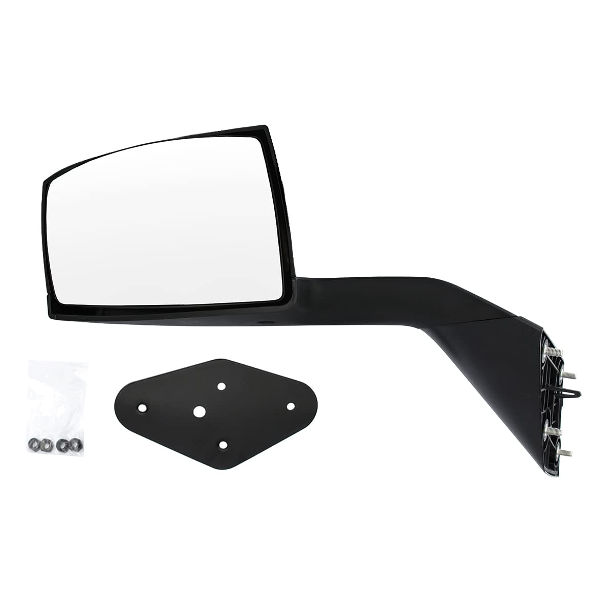 Volvo VNL Hood Mirrors w/ Arms (2004–2014) – Hood Mount - RoadWest Truck Parts - B08DXP21PJ - High Soar