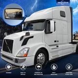 Volvo VNL Hood Mirrors w/ Arms (2004–2014) – Hood Mount - RoadWest Truck Parts - B08DXP21PJ - High Soar