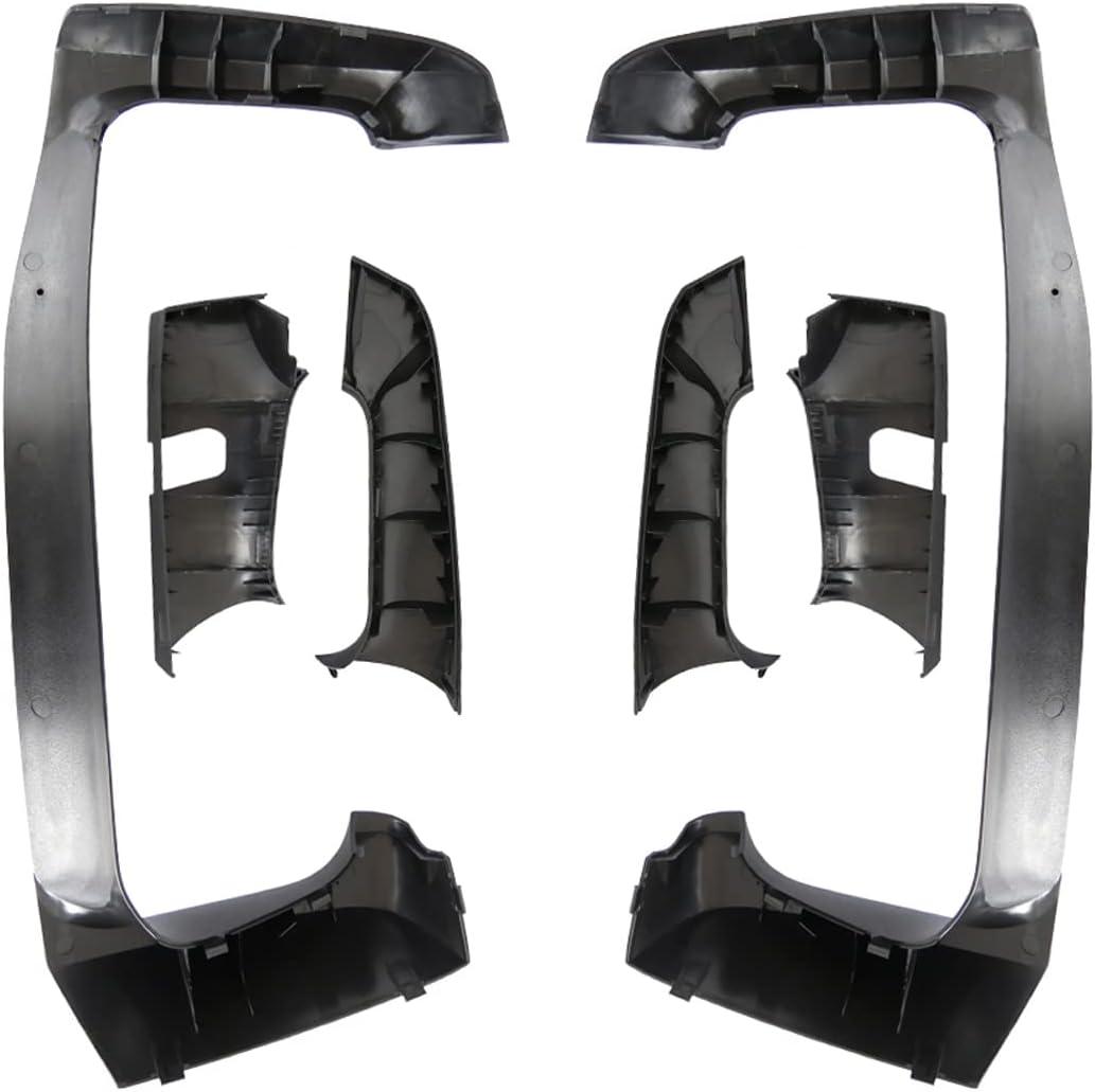 Volvo VNL Mirror Arm Covers Pair (2004–2020) – Black (Left & Right) - RoadWest Truck Parts - B09WTP8SXF - High Soar