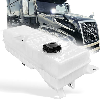 Volvo VN/VNL/VNM Coolant Reservoir / Expansion Tank (2004–2007) – 603 - 5504 - RoadWest Truck Parts - B09X17JJN2 - High Soar